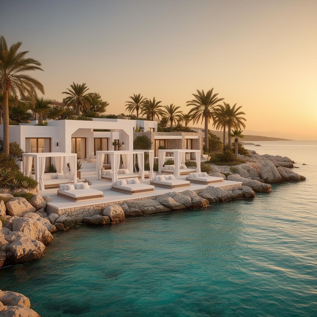 Private beach club